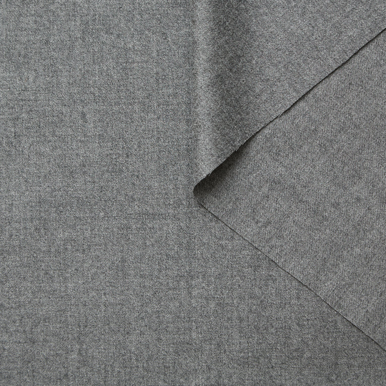 T26C15010 | Light Melange Wool Flannel RWS - view 3
