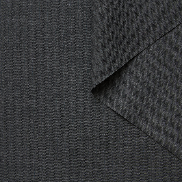 T26C15023 | Suiting Rayure Craie en Laine Vierge RWS