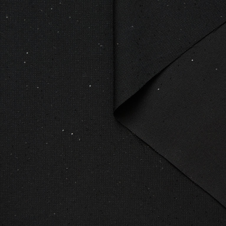 T26C15035 | Sequin Wool Twill RWS - view 1