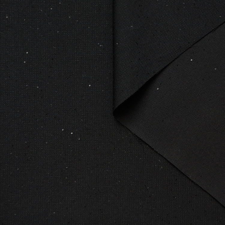 T26C15035 | Sequin Wool Twill RWS - view 1