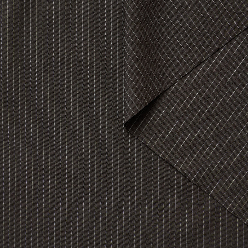 T26C15039 | Suiting Rayure Tennis en Laine Vierge RWS