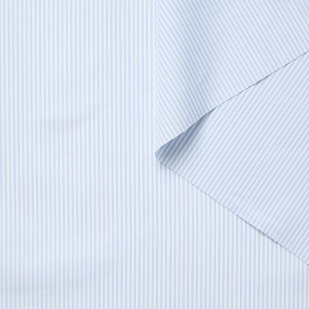 T26C15059 | Popeline Rayée en Coton OEKOTEX