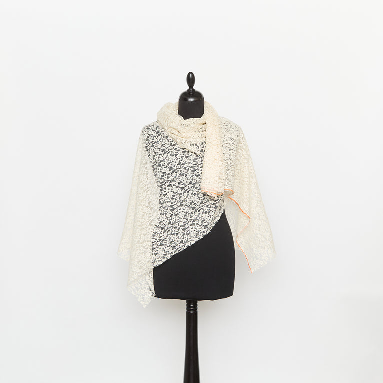 T26C15069 | Dentelle Florale en Coton GOTS - vue 3