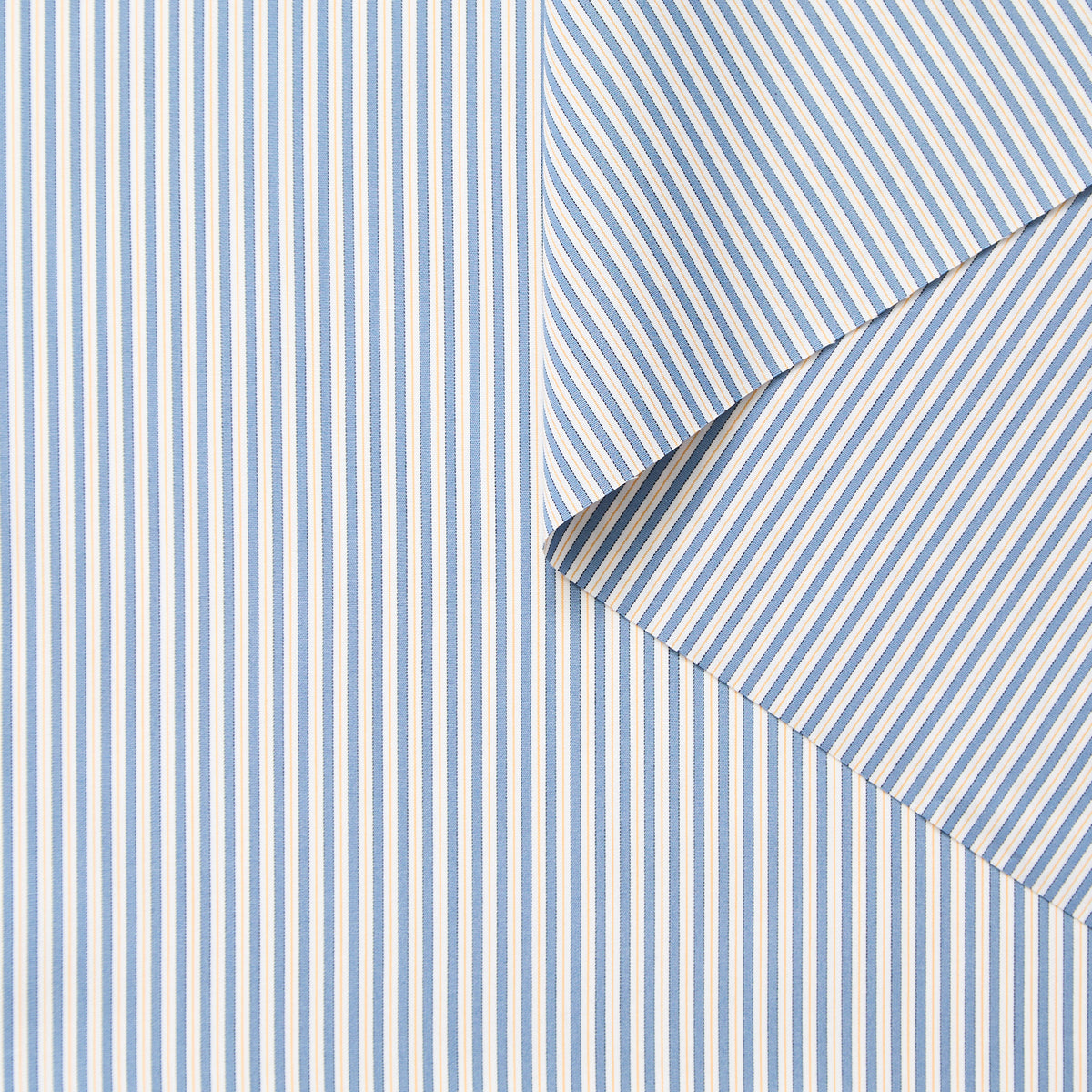 T26C15073 | Popeline Rayée en Coton GOTS
