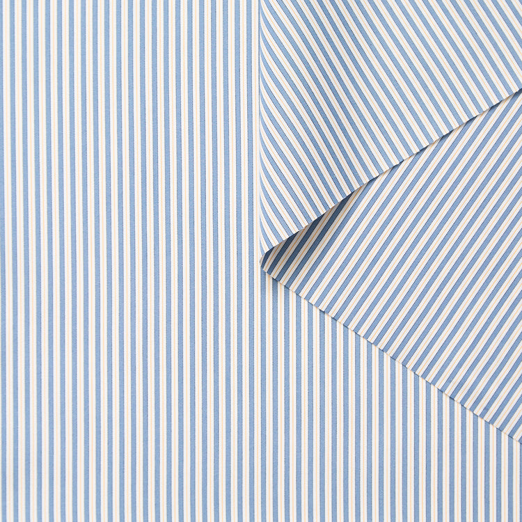 T26C15073 | Striped Cotton Poplin GOTS - view 1