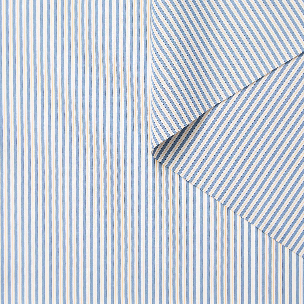 T26C15073 | Striped Cotton Poplin GOTS
