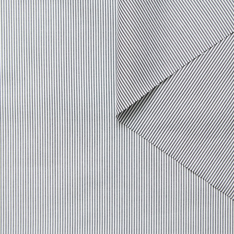 Fine Stripe Cotton Poplin