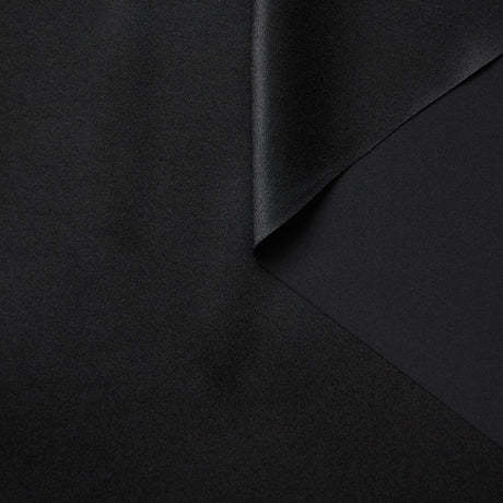 T26C15097 | Crêpe Envers Satin Brillant en Soie GOTS / FSC