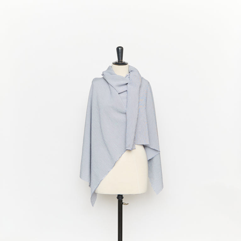 T26C15105 | Horizontal Stripes Viscose Poplin - view 4