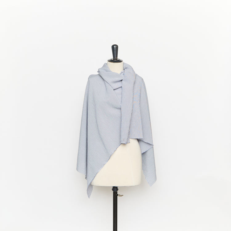 T26C15105 | Horizontal Stripes Viscose Poplin - view 2