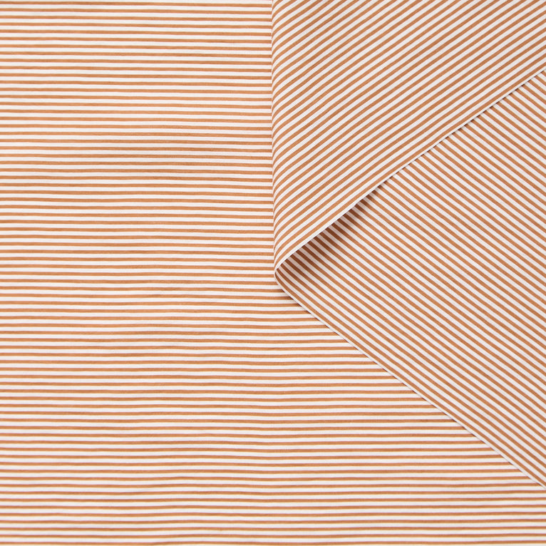 T26C15105 | Horizontal Stripes Viscose Poplin - view 3