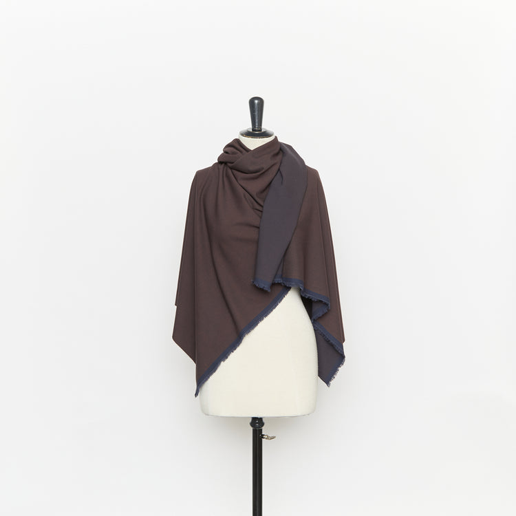 T26C15106 | Striped Viscose &amp; Wool Twill - view 2