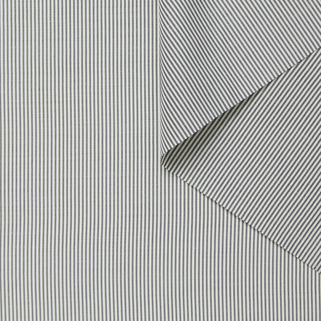 T26C15107 | Striped Viscose & Ramie Poplin FSC / RWS