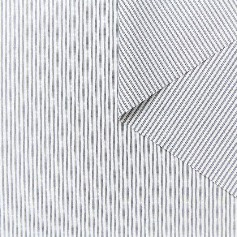 T26K16098 | Oxford Rayé en Coton - vue 1
