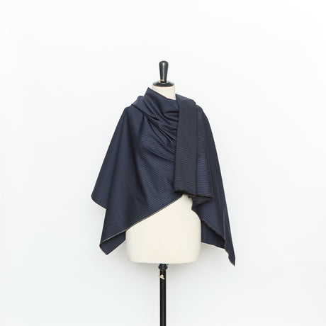  Twill Rayé en Coton et Lin