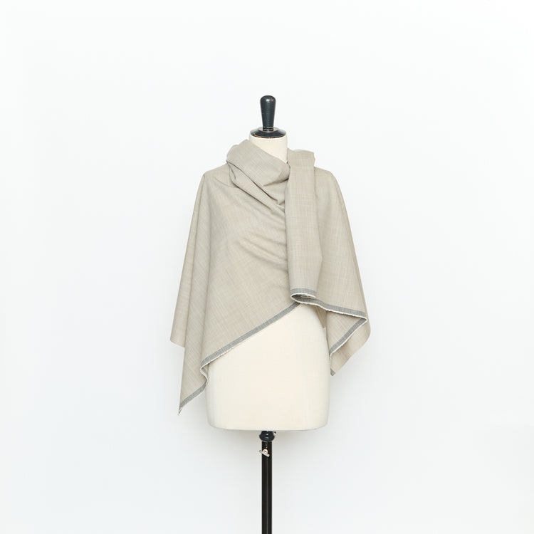 T26K16124 | Toile Flammée en Laine Vierge et Coton - vue 2