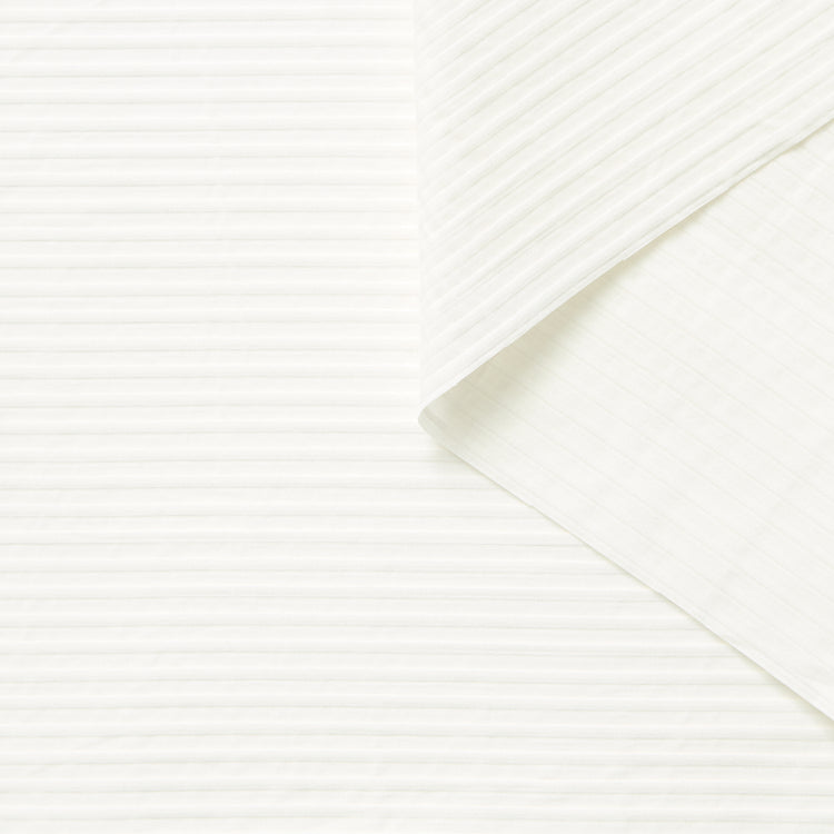 T26K16135 | Textured Tone on Tone Stripe Poplin - vue 2