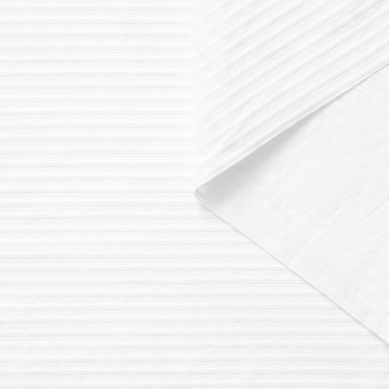 T26K16135 | Textured Tone on Tone Stripe Poplin - vue 2