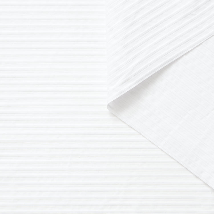 T26K16135 | Textured Tone on Tone Stripe Poplin - vue 1