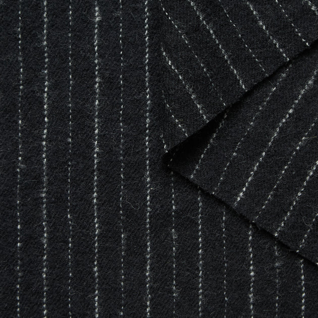 T26K16163 | Chalkstripe Virgin Wool Tweed