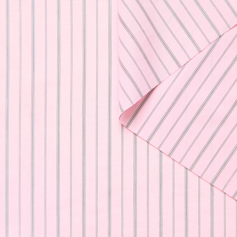 T26K16168 | Striped Cotton Poplin - view 1
