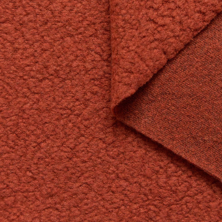 T26K16890 | Bouclé Virgin Wool Fleece - view 1