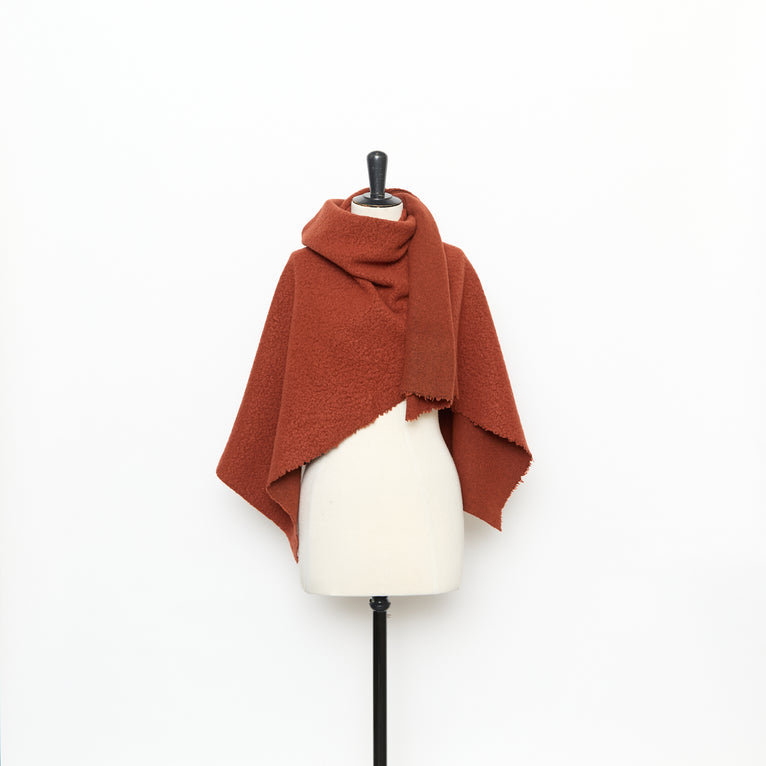 T26K16890 | Bouclé Virgin Wool Fleece - view 2