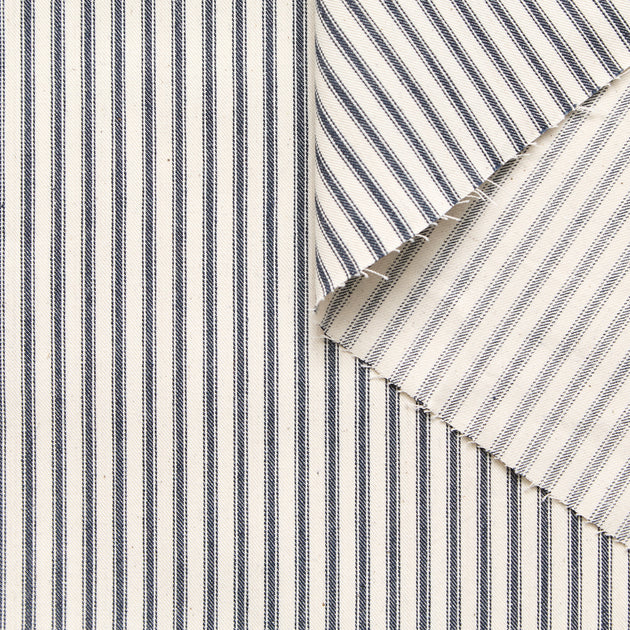 T26K16893 | Hickory Stripes Cotton Denim