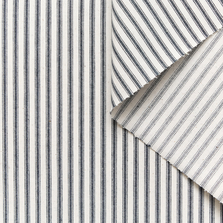 T26K16895 | Hickory Stripes Cotton Denim - view 1