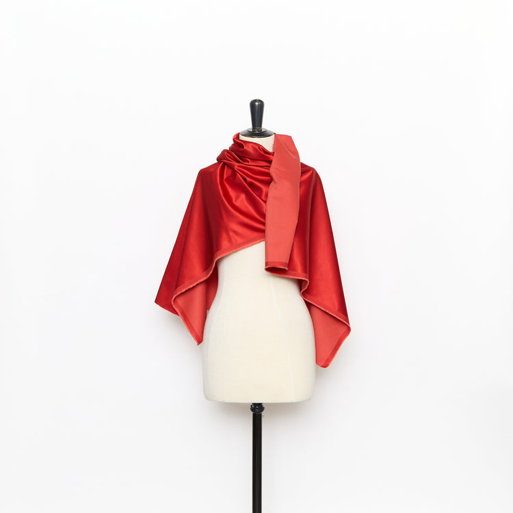 T26K16905 | Cotton &amp; Rayon Twill Satin - vue 2