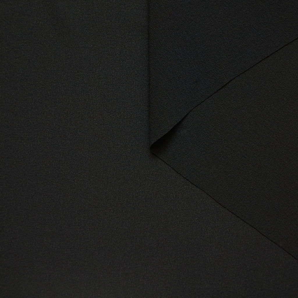 T26M14921 | Georgette Sable Bi-Stretch en Soie