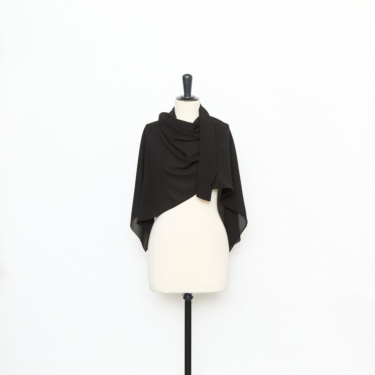 T26M14921 | Georgette Sable Bi-Stretch en Soie