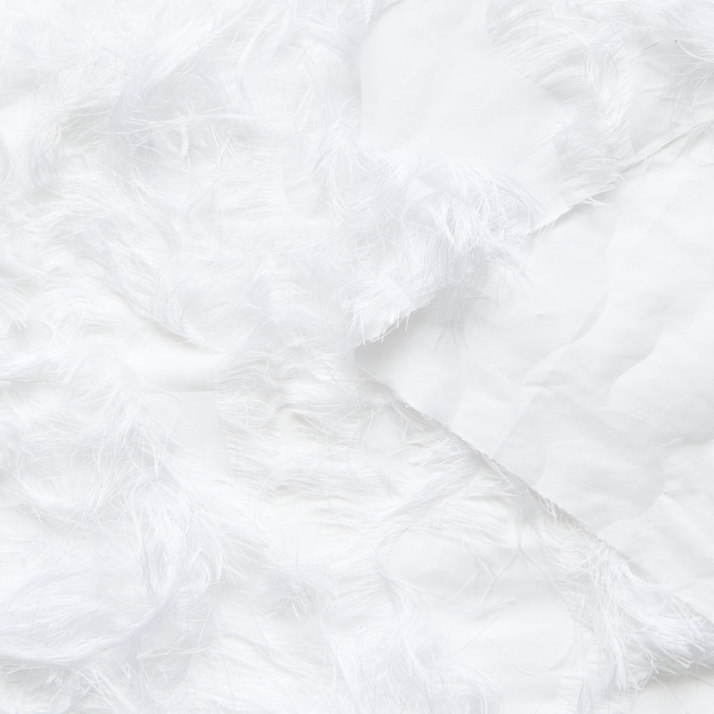 T26M15201 | Long Fringes on Jacquard