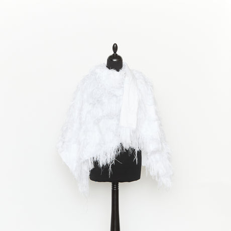  Long Fringes on Jacquard