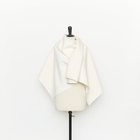  Drap Double Face en Laine Vierge et Cachemire