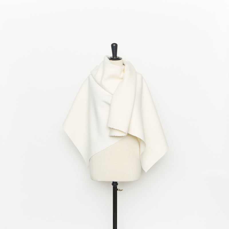T26M15202 | Drap Double Face en Laine Vierge et Cachemire