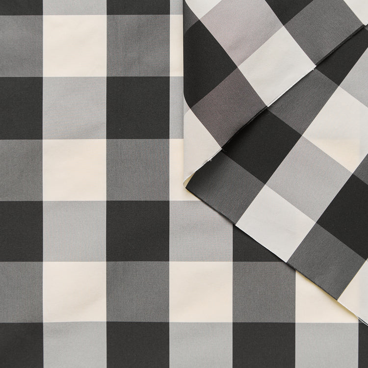 T26M15206 | Gingham Technical Canvas - view 1