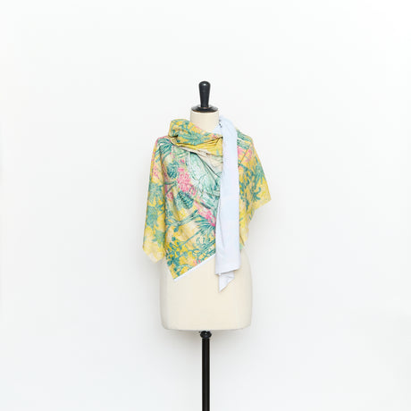  Printed Landscape Scuba Beachwear