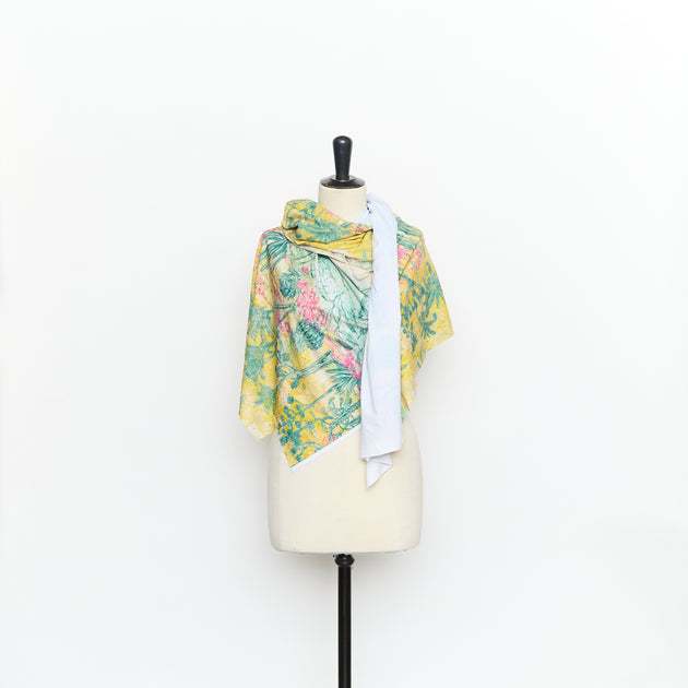 T26M15303 | Printed Landscape Scuba Beachwear