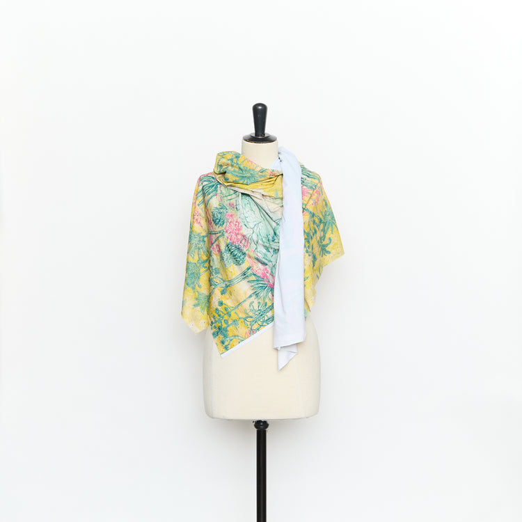 T26M15303 | Printed Landscape Scuba Beachwear - view 2