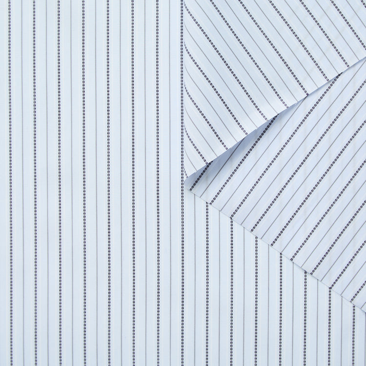 T26M15322 | Striped Cotton Poplin - vue 1