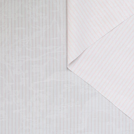  Striped Cotton Jacquard Poplin
