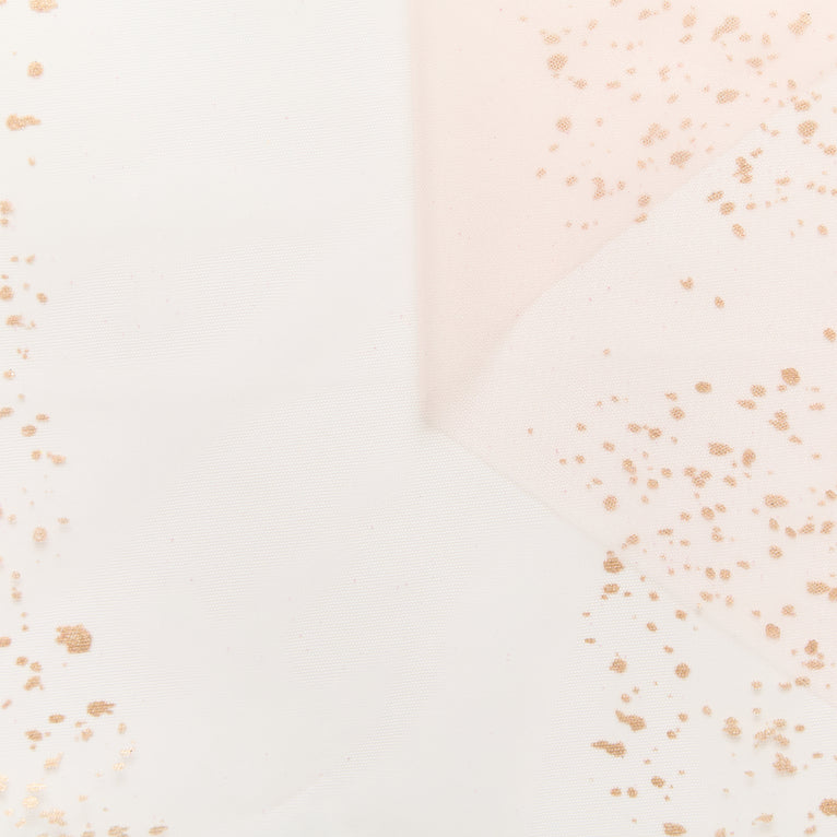 T26M15379 | Gold Sparkling Tulle - vue 1