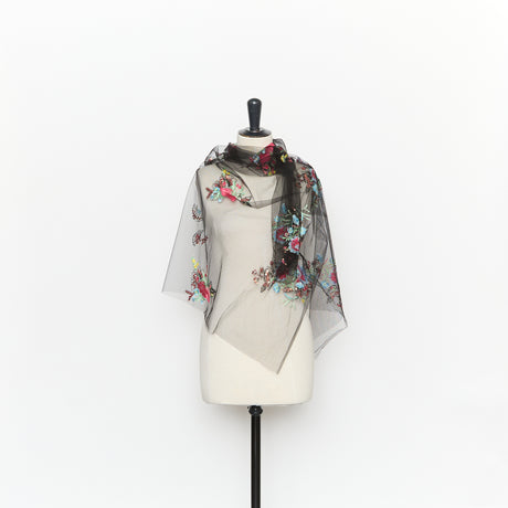  Floral Embroidered Tulle Sequins