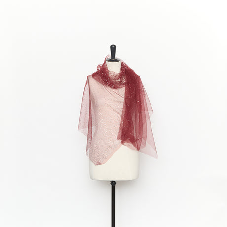  Gradient Sparkling Dots Tulle