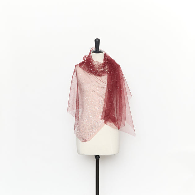 T26M15396 | Gradient Sparkling Dots Tulle