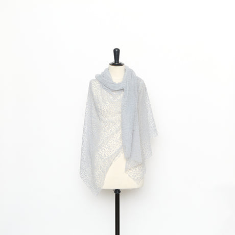  Leopard Flocked Tulle