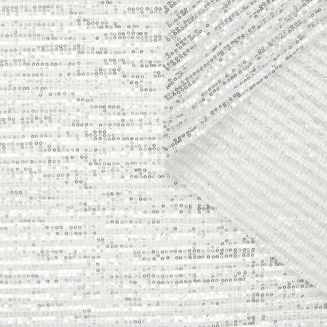  Pleated Sequined Tulle