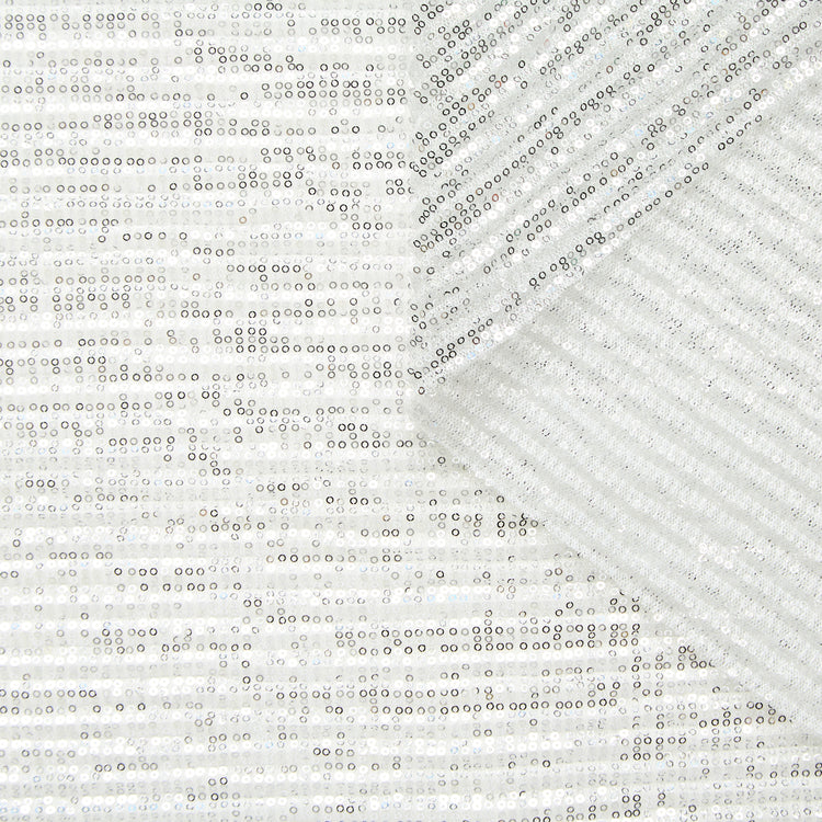 T26M15398 | Pleated Sequined Tulle - vue 1