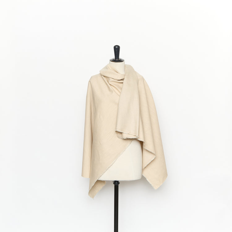 T26M15412 | Irregular Cotton &amp; Linen Canvas - vue 2
